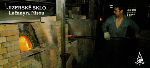 Jizerské sklo : Lučany n. Nisou