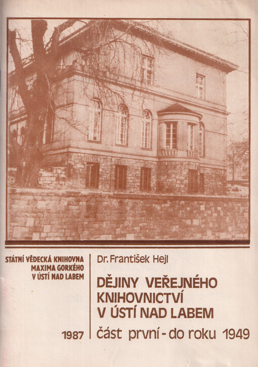 Dějiny veřejného knihovnictví v Ústí nad Labemí