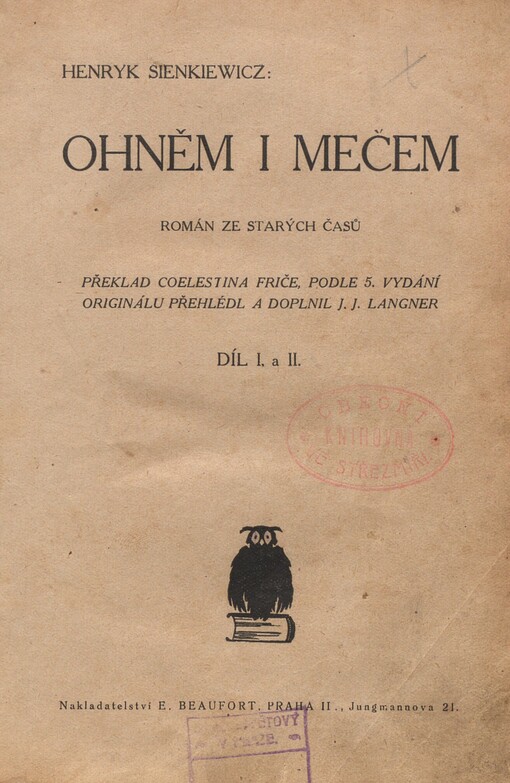 Ohněm i mečem :román ze starých časů