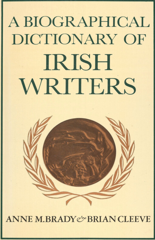A biographical dictionary of Irish writers