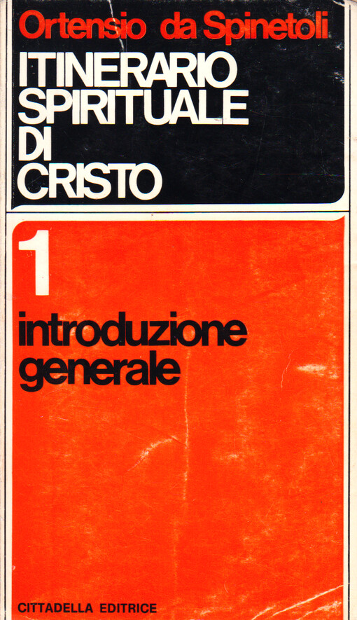 Itinerario spirituale di Cristo