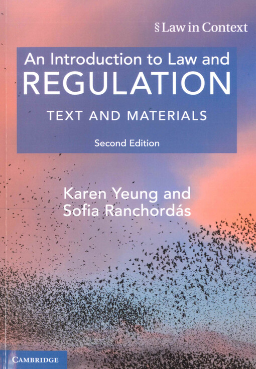 An introduction to law and regulation : text and materials