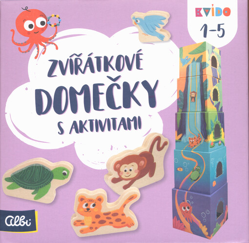 Zvířátkové domečky s aktivitami