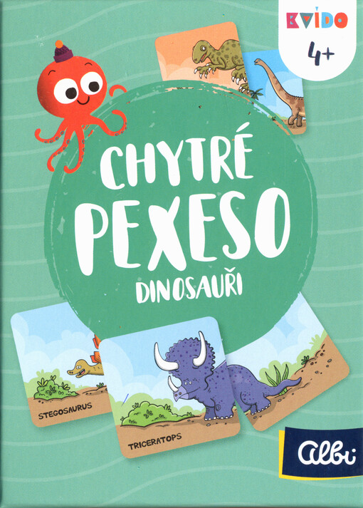 Chytré pexeso. Dinosauři