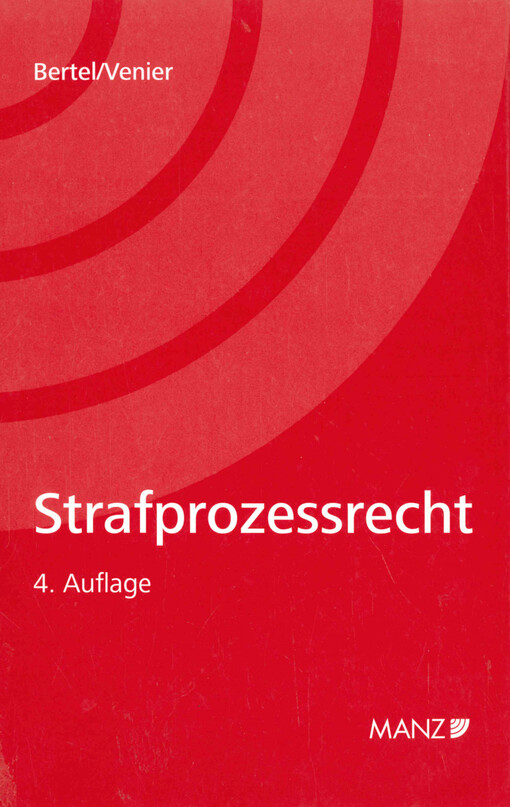 Strafprozessrecht
