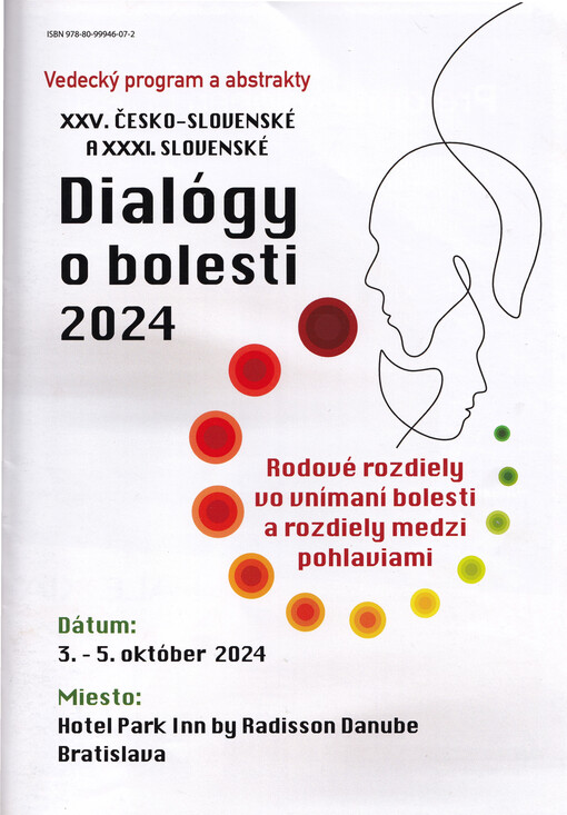 XXV. česko-slovenské a XXXI. slovenské dialógy o bolesti 2024