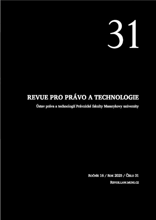 Revue pro právo a technologie