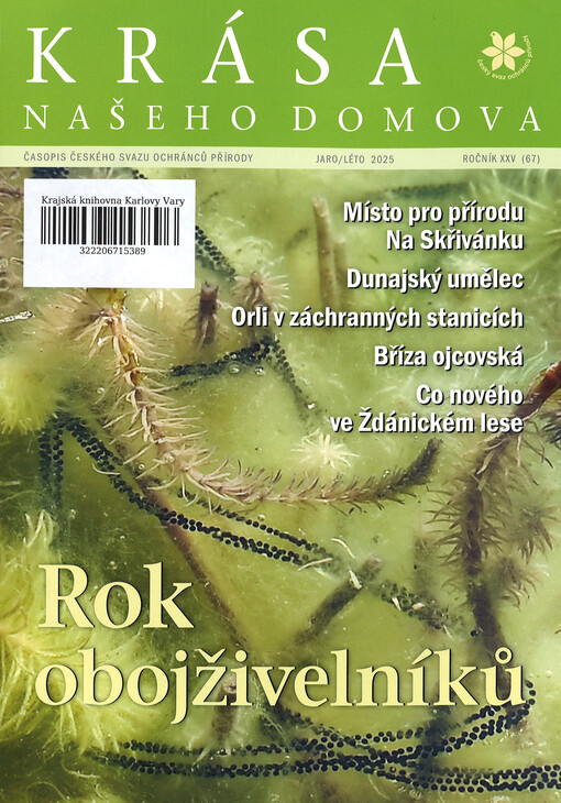 Krása našeho domova : časopis ochránců a přátel přírody