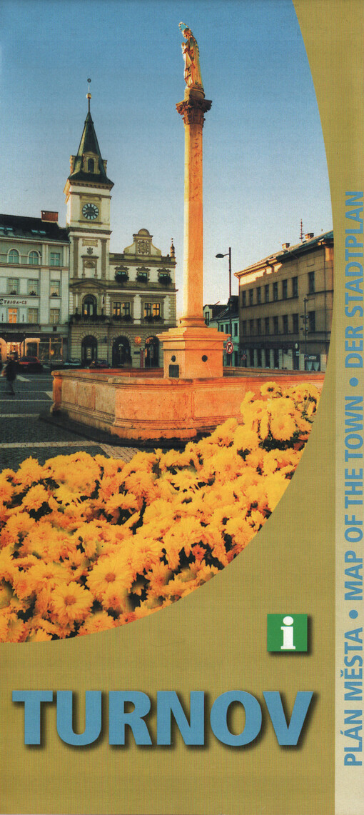 Turnov : plán města = map of the town = der Stadtplan