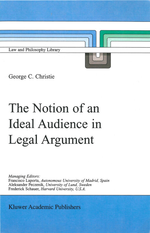 The notion of an ideal audience in legal argument