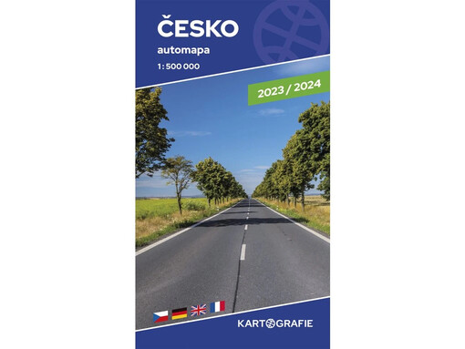 Českoautomapa : 1:500^000 : krajská města 2000 : 1:15^000 : Brno-České Budějovice-Hradec Králové-Jihlava-Karlovy Vary-Liberec-Olomouc-Ostrava-Pardubice-Plzeň-Ústí nad Labem-Zlín