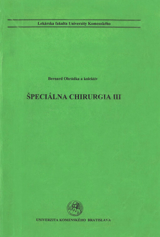 Špeciálna chirurgia 3