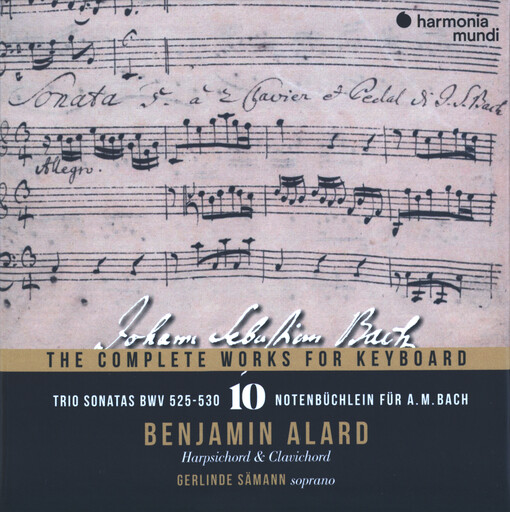 Complete works for keyboard : trio sonatas BWV 525-530