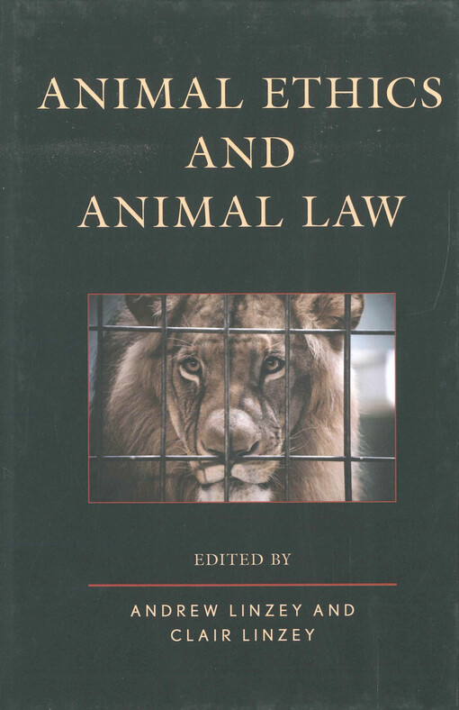Animal ethics and animal law