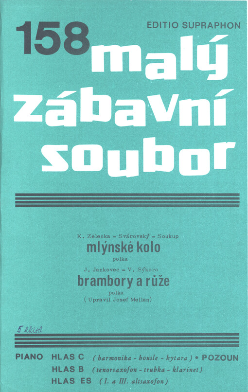 Malý zábavní soubor. 158