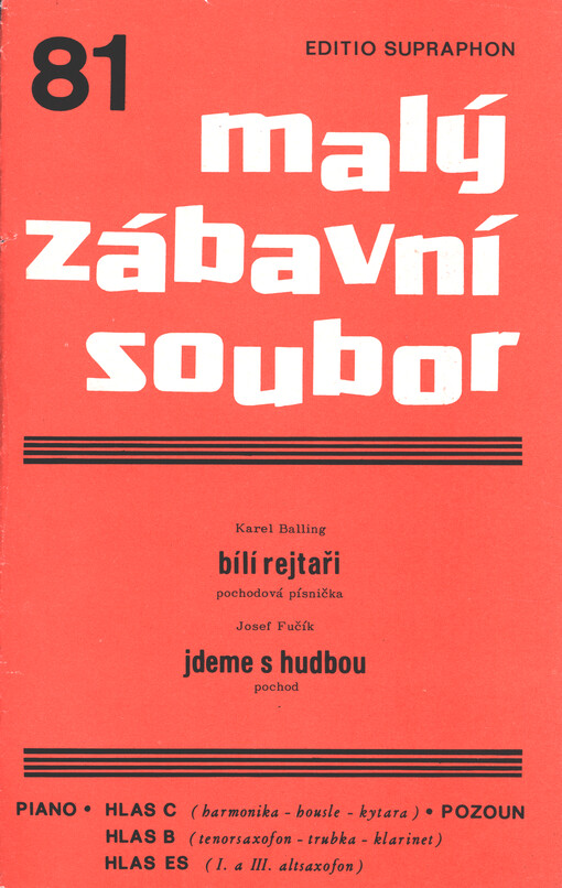 Malý zábavní soubor. 81