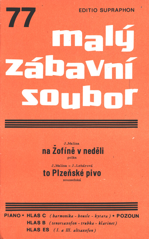 Malý zábavní soubor. 77