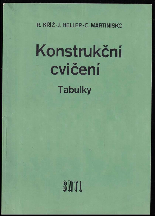 Konstrukční cvičení : tabulky
