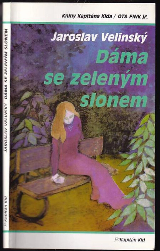 Dáma se zeleným slonem PODPIS JAROSLAV VELINSKÝ