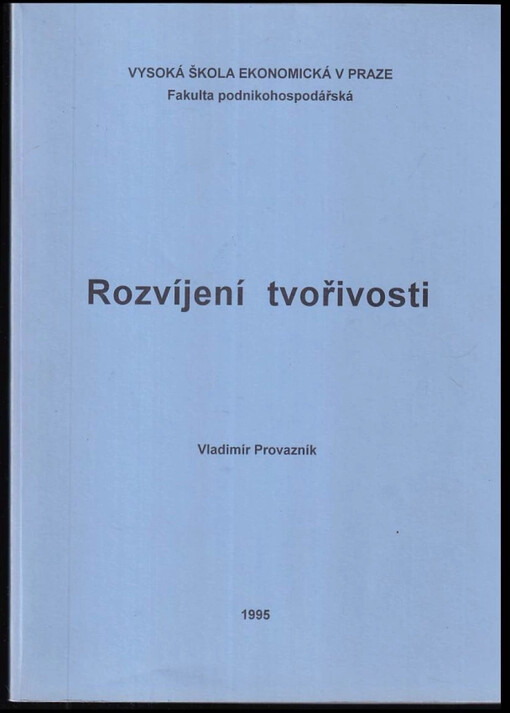 Rozvíjení tvořivosti