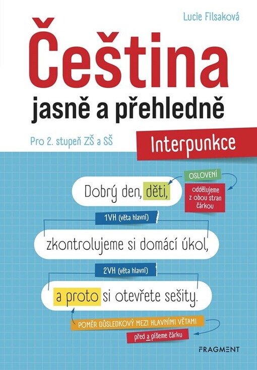 Čeština jasně a přehledně : interpunkce : pro 2. stupeň ZŠ a SŠ