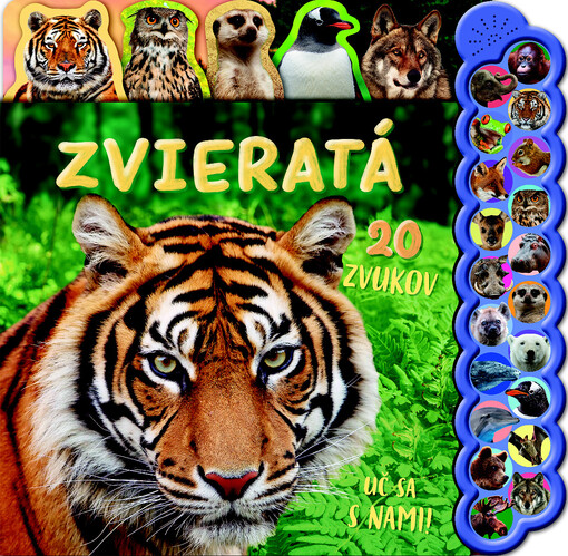 Zvieratá 20 zvukov Uč sa s nami!