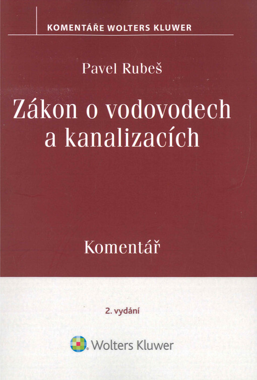 Zákon o vodovodech a kanalizacích : komentář