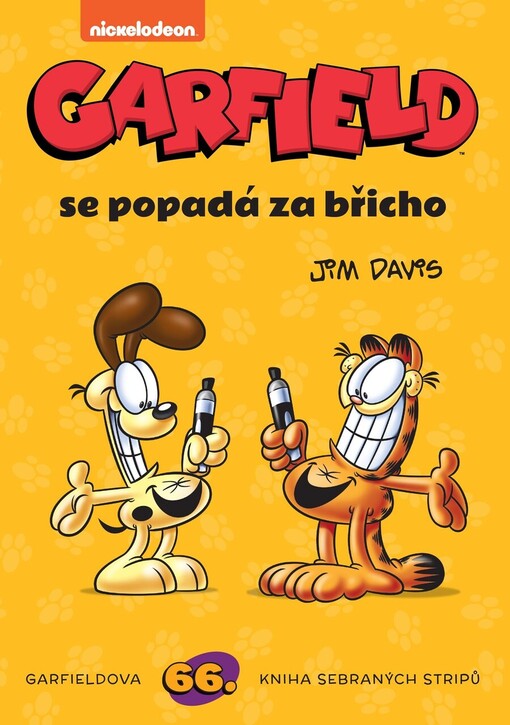 Garfield se popadá za břicho 66
