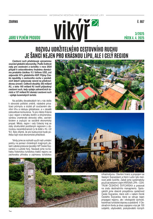 Vikýř : krásnolipský půlměsíčník