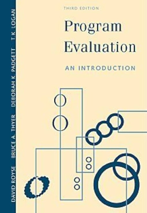 Program evaluation :an introduction