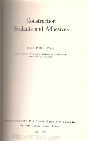 Construction sealants and adhesives