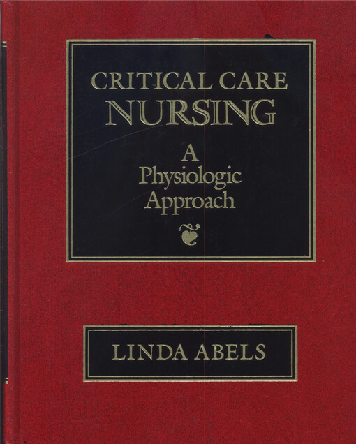 Critical care nursing : a physiologic approach
