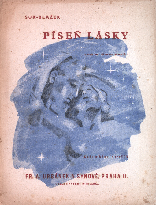 Píseň lásky : zpěv a klavír (vyšší)