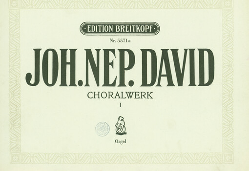 Choralwerk. I : Choralvorspiele, Partiten, Toccaten, Fantasien, Passacaglien u. a. : für Orgel