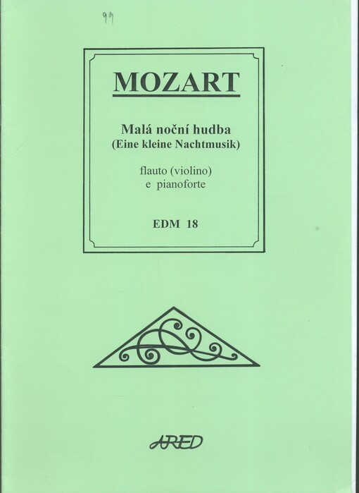 Malá noční hudbaflauto (clarinetto) e pianoforte /