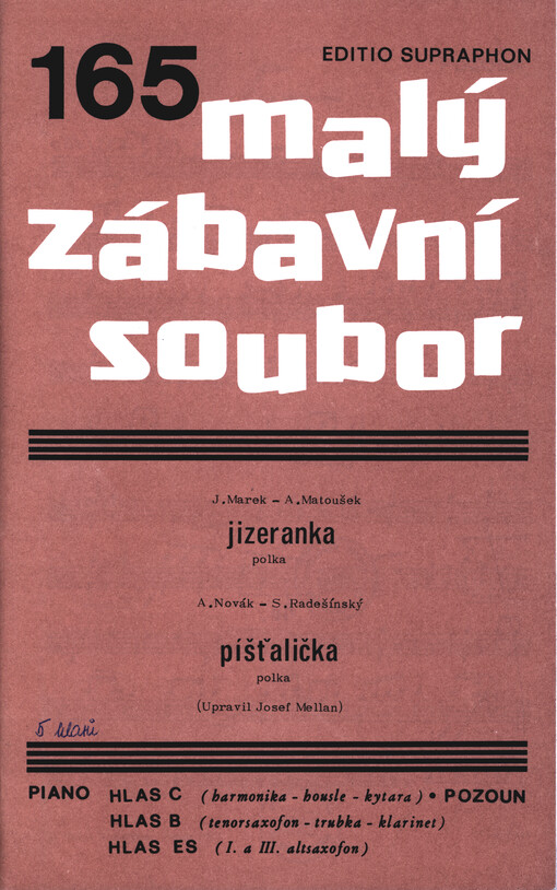 Malý zábavní soubor. 165