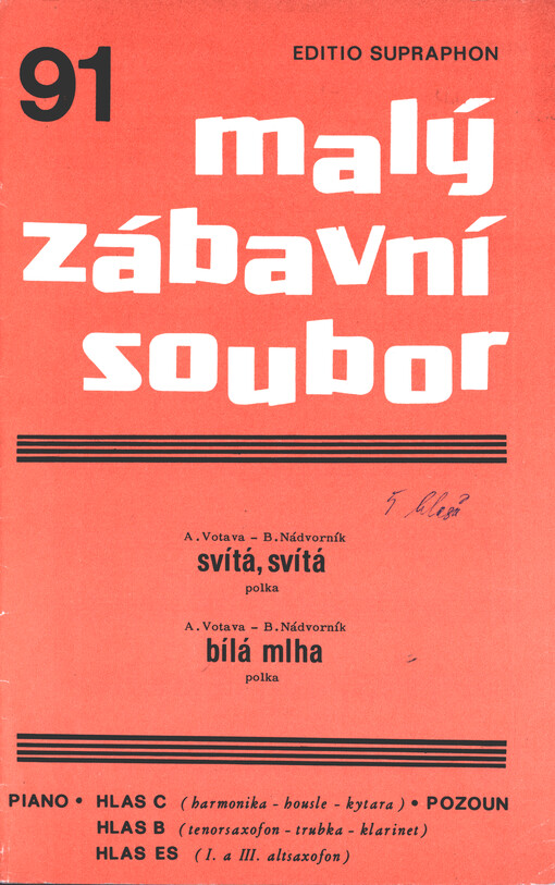 Malý zábavní soubor. 91