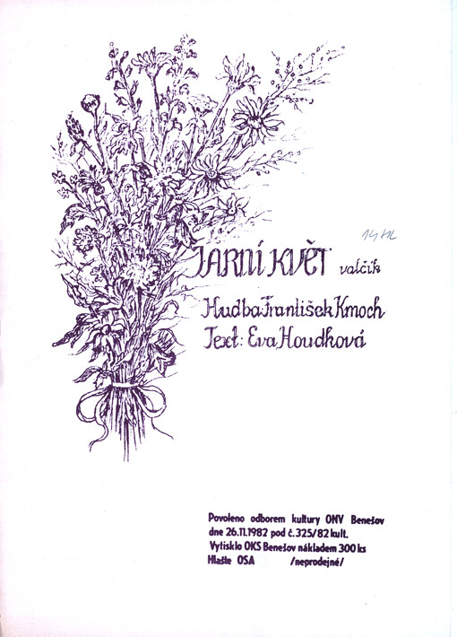 Jarní květ : valčík