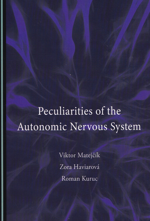 Peculiarities of the Autonomic Nervous System