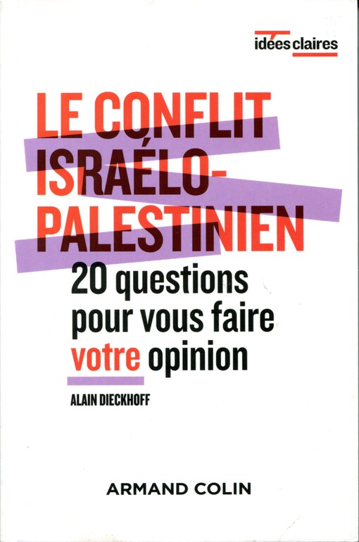 Le conflit israélo-palestinien
