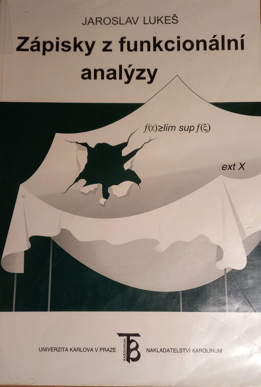 Zápisky z funkcionální analýzy