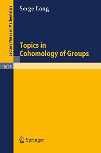 Topics in cohomology of groups