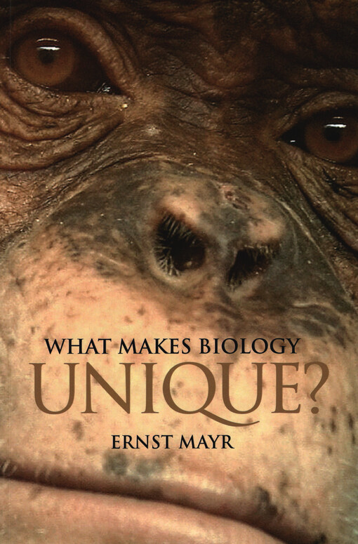 What makes biology unique? : considerations on the autonomy of a scientific discipline