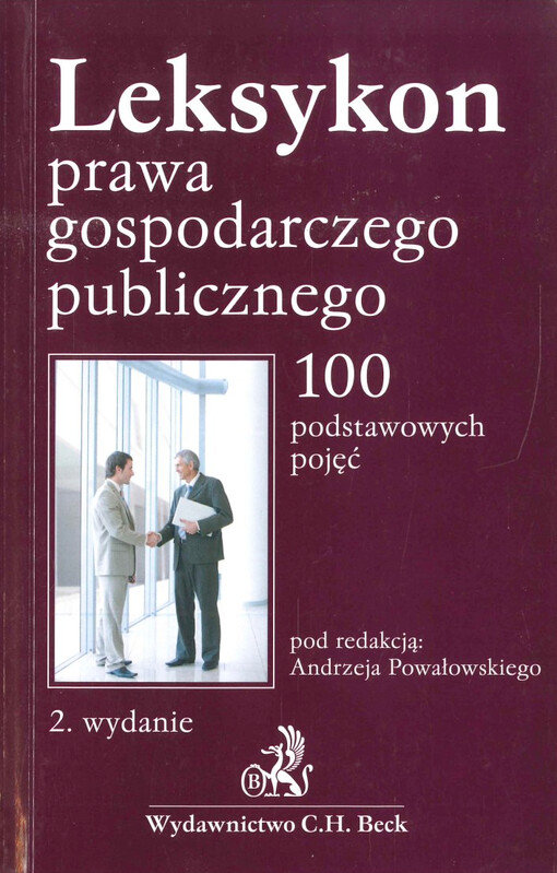 Leksykon prawa gospodarczego publicznego