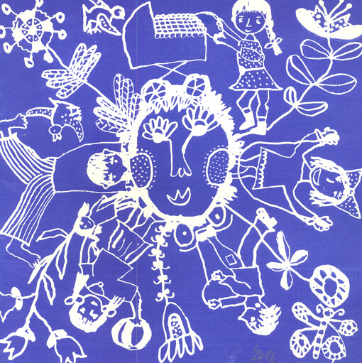 Slunečný svět žáků výtvarného oboru Lidové školy umění v Strakonicích v roce 1977