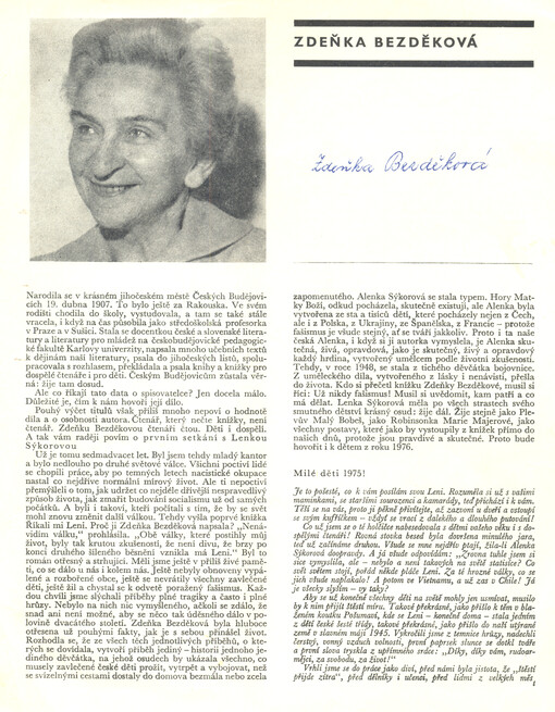 Zdeňka Bezděková