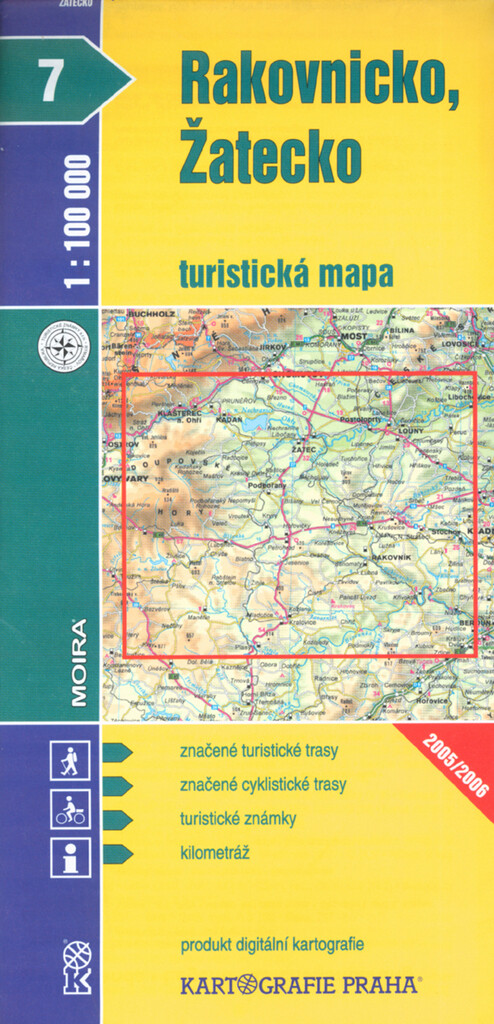 Rakovnicko, Žateckoturistická mapa 1:100 000