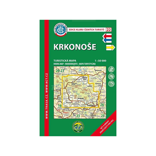 Krkonošeturistická mapa 1:50 000