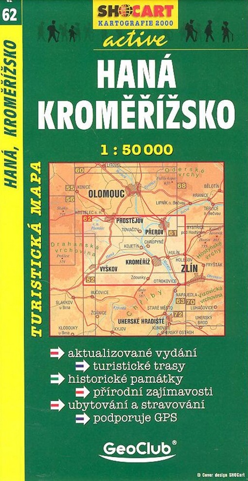 Haná, Kroměřížsko1:50 000