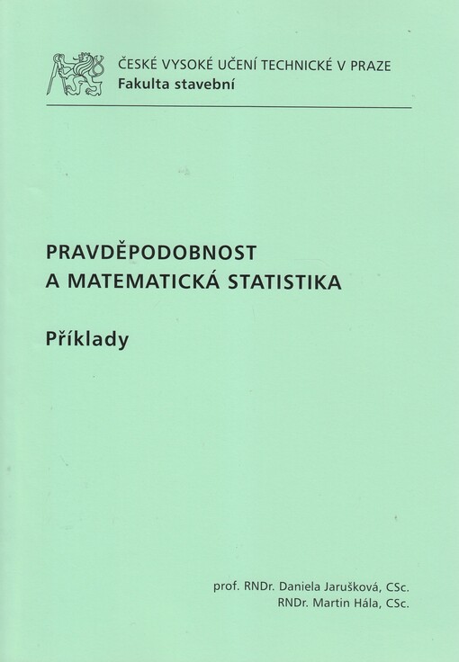 Pravděpodobnost a matematická statistika